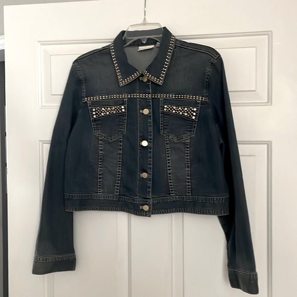 CHICOS Denim Jacket✨ - Picture 1 of 4